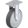 5 Inch Light Duty Rigid Caster with Thermoplastic Polyurethane Wheel