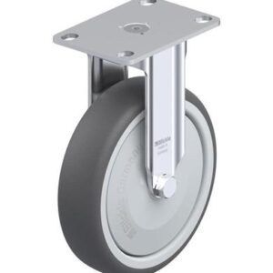5 Inch Light Duty Rigid Caster with Thermoplastic Polyurethane Wheel