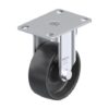 3-1/8 Inch Light Duty Rigid Caster with Nylon 6 Wheel