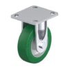 5 Inch Rigid Caster with Blickle Softhane Polyurethane Wheel