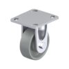 4 Inch Heavy Duty Rigid Caster with Nylon 6 Wheel and Synthetic Thread Guard