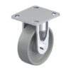 5 Inch Heavy Duty Rigid Caster with Nylon 6 Wheel and Synthetic Thread Guard