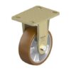 6 Inch Heavy Duty Rigid Caster with Blickle Besthane Polyurethane Wheel