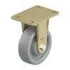 6 Inch Heavy Duty Rigid Caster with Highly Chemical Resistant Nylon 6 Wheel
