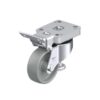 4 Inch Levelling Caster with Nylon 6 Wheel