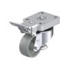 3-1/8 Inch Heavy Duty Levelling Caster with Nylon 6 Wheel