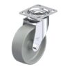 6 Inch Swivel Caster with Chemically-Resistant Nylon 6 Wheel and Swivel Head Seal