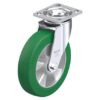 8 Inch High Capacity Swivel Caster with Blickle Softhane Wheel and Swivel Head Seal