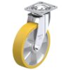 8 Inch Swivel Caster with Blickle Extrathane Wheel and Swivel Head Seal