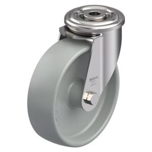 5 Inch Stainless Steel Swivel Caster with Nylon 6 Wheel