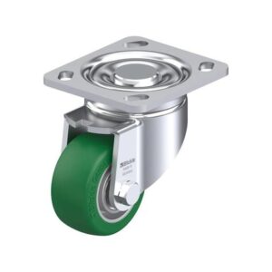 3-1/8 Inch Swivel Caster with Polyurethane elastomer Blickle Softhane Wheel