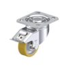 3-1/8 Inch Swivel Caster with Polyurethane elastomer Blickle Extrathane Wheel and Stop-Fix Brake
