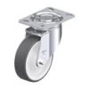 6 Inch Swivel Caster with Blickle Thermoplastic Polyurethane Wheel and Nylon Core