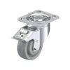 4 Inch Swivel Caster with Nylon 6 Wheel with Double Ball Bearing and Stop-Fix Brake