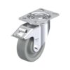 6 Inch Swivel Caster with Nylon 6 Wheel with Double Ball Bearing and Stop-Fix Brake