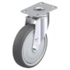 5 Inch Light Duty Swivel Caster with Blickle Thermoplastic Polyurethane Wheel