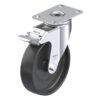 5 Inch Light Duty Swivel Caster with Nylon 6 Wheel and Stop-Fix Brake