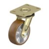 6 Inch Chemical Resistant Swivel Caster with Blickle Besthane Polyurethane Wheel