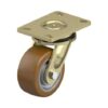 5 Inch Welded Steel Swivel Caster with Blickle Besthane Polyurethane Wheel