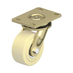 5 Inch Welded Steel Swivel Caster with Cast Nylon Wheel