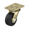 5 Inch Welded Steel Swivel Caster with Blickle EasyRoll Rubber Wheel
