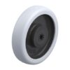 5 Inch Chemical Resistant Blickle EasyRoll Rubber Wheel with Nylon Core