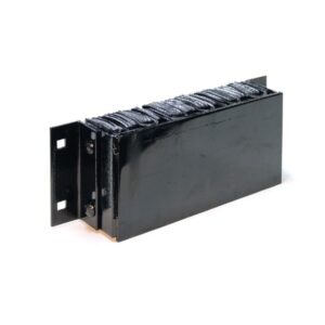 High-Impact Steel Face Laminated Loading Dock Bumper – Recycled Rubber – 14 In. to 36 In. Long – 5.5 In. W x 12 In. H