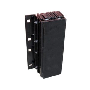 High-Impact Steel Face Laminated Loading Dock Bumper – Stacked – Recycled Rubber – 20 In. to 36 In. High – 11 In. L x 5.5 In. W