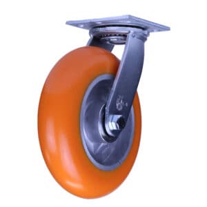 8 Inch Industrial Swivel Caster with Polyurethane Wheel