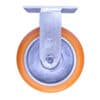 6 Inch Kingpinless Rigid Caster With Polyurethane Wheel