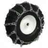 Chains on a Tire