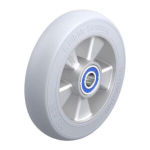 8 Inch Blickle SoftMotion Rubber Wheel with Aluminum Core
