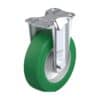 5 Inch Industrial Rigid Caster with Blickle Softhane Polyurethane Wheel