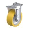 4 Inch Industrial Rigid Caster with Blickle Extrathane Polyurethane Wheel