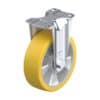5 Inch Industrial Rigid Caster with Blickle Extrathane Polyurethane Wheel