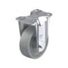 3-1/2 Inch Medium Duty Rigid Caster with Nylon 6 Wheel