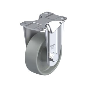3-1/2 Inch Medium Duty Rigid Caster with Nylon 6 Wheel