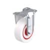 4 Inch Rigid Caster with Nylon 6 Wheel and Low Noise Operation