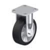 6 Inch Industrial Rigid Caster with Blickle EasyRoll Rubber Wheel