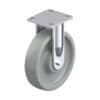 8 Inch High Capacity Industrial Rigid Caster with Blickle Heavy Duty Nylon Wheel