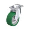 4 Inch Swivel Caster with Blickle Polyurethane Softhane Wheel