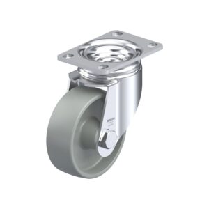 3-1/2 Inch Chemical Resistant Swivel Caster with Nylon 6 Wheel
