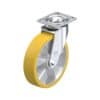 8 Inch High Capacity Swivel Caster with Blickle Extrathane Wheel and Swivel Head Seal