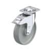 8 Inch Swivel Caster with Nylon 6 Wheel with Swivel Head Seal and Stop-Fix Brake