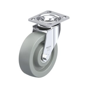 6-5/16 Inch Heavy Duty Swivel Caster with Nylon 6 Wheel and Swivel Head Seal