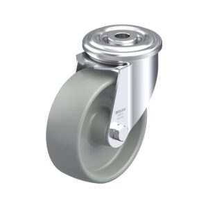 4 Inch Swivel Caster with Blickle Nylon 6 Wheel