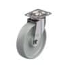 8 Inch Stainless Steel Swivel Caster with Nylon 6 Wheel