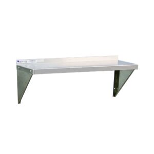 Heavy Duty Wall Shelves – 12 Gauge, .080 Solid Aluminum Wall Shelf