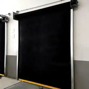 Roll up rubber doors from Barron Equipment