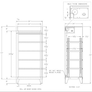 46-RUDD-244 - Dimensions